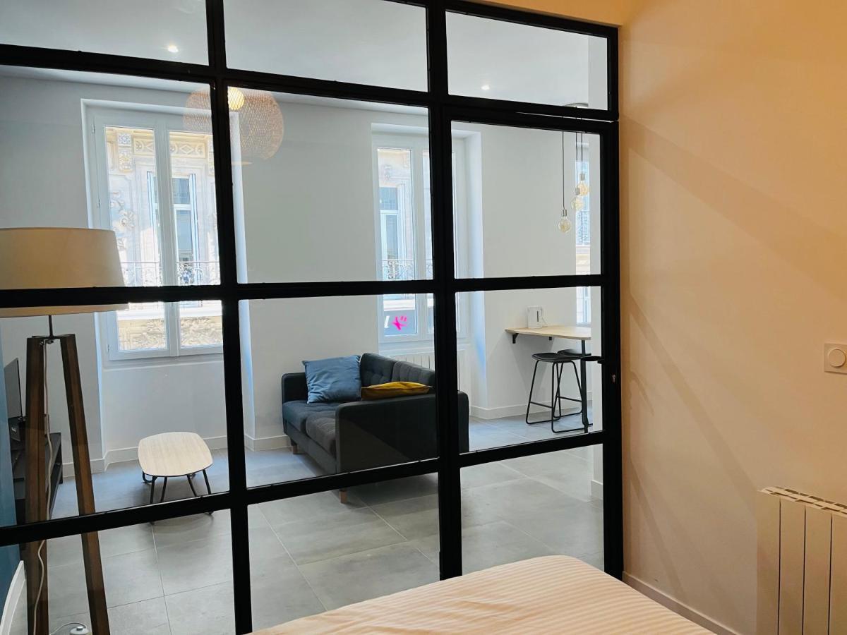 Joli T2 Moderne Au Coeur De Marseille - Place Castellane Exteriör bild