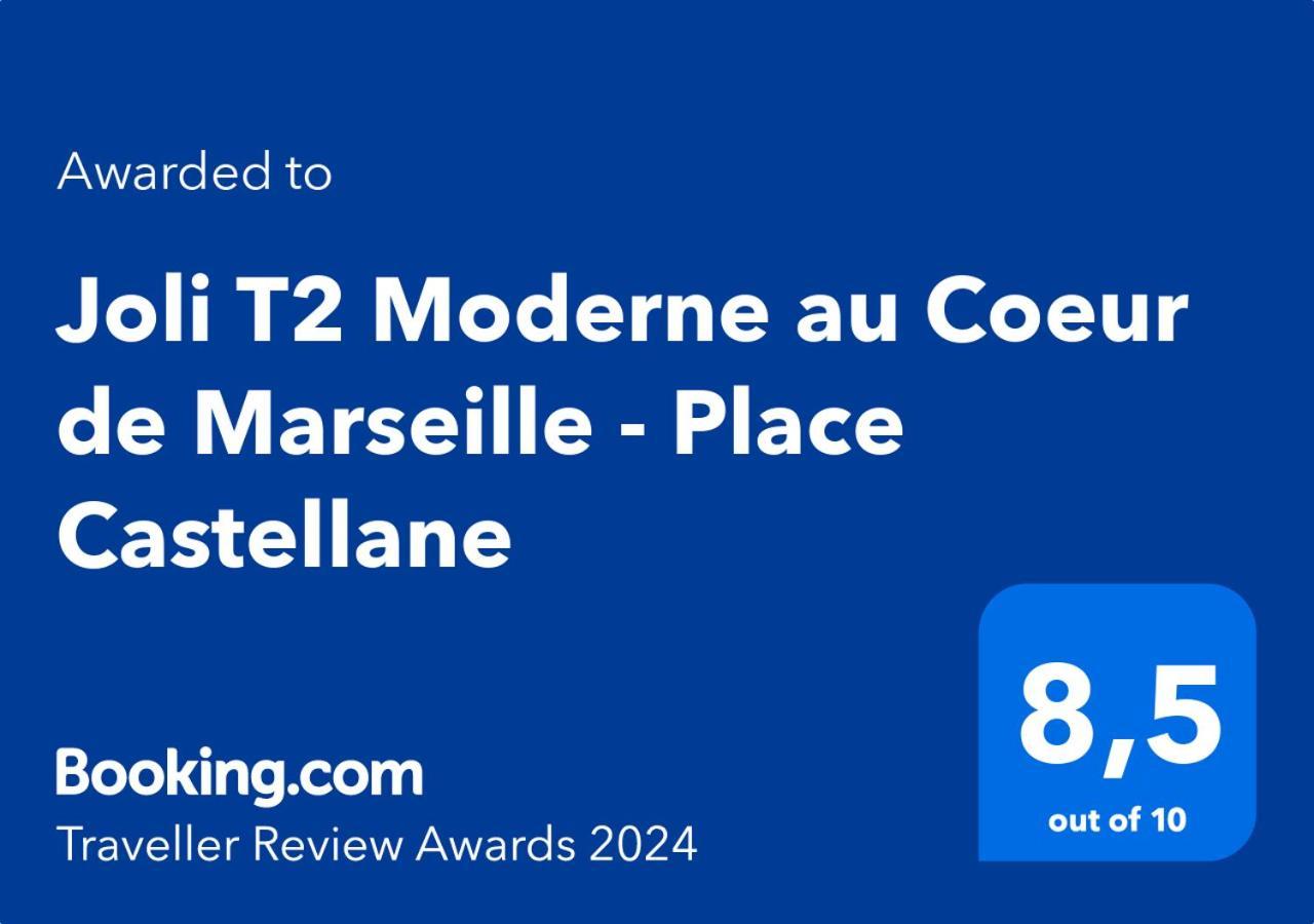 Joli T2 Moderne Au Coeur De Marseille - Place Castellane Exteriör bild