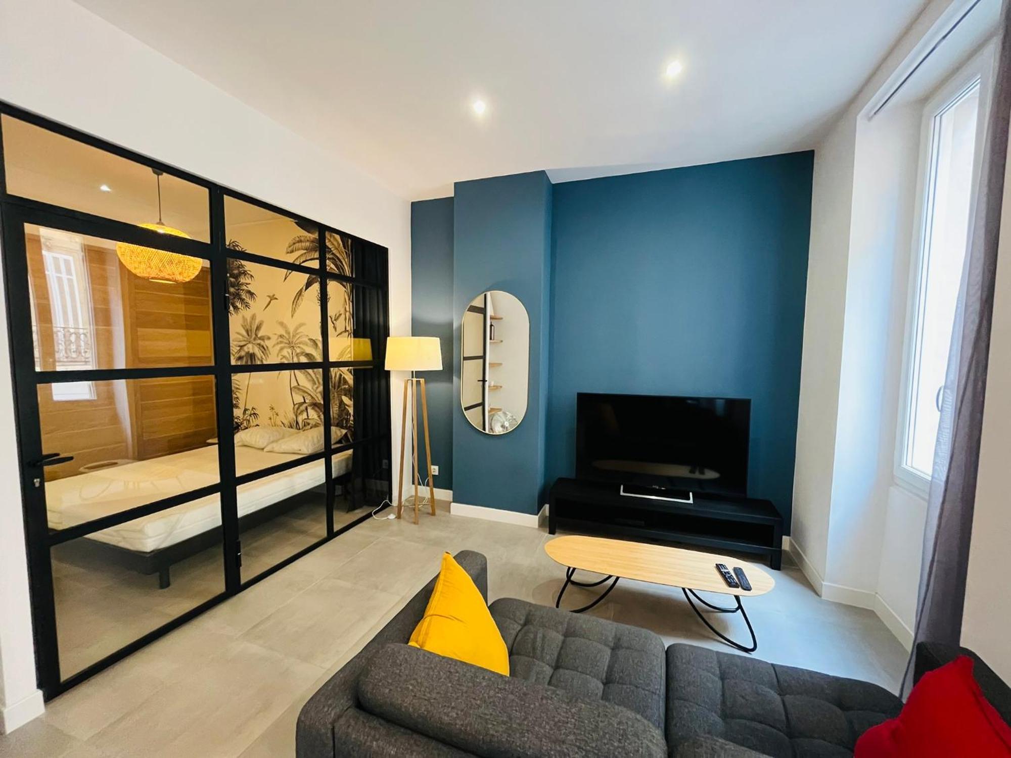 Joli T2 Moderne Au Coeur De Marseille - Place Castellane Exteriör bild